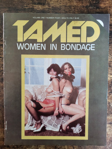 Tamed Women In Bondage Magazine Vol 1 No 4.. Vintage US Bondage Magazine